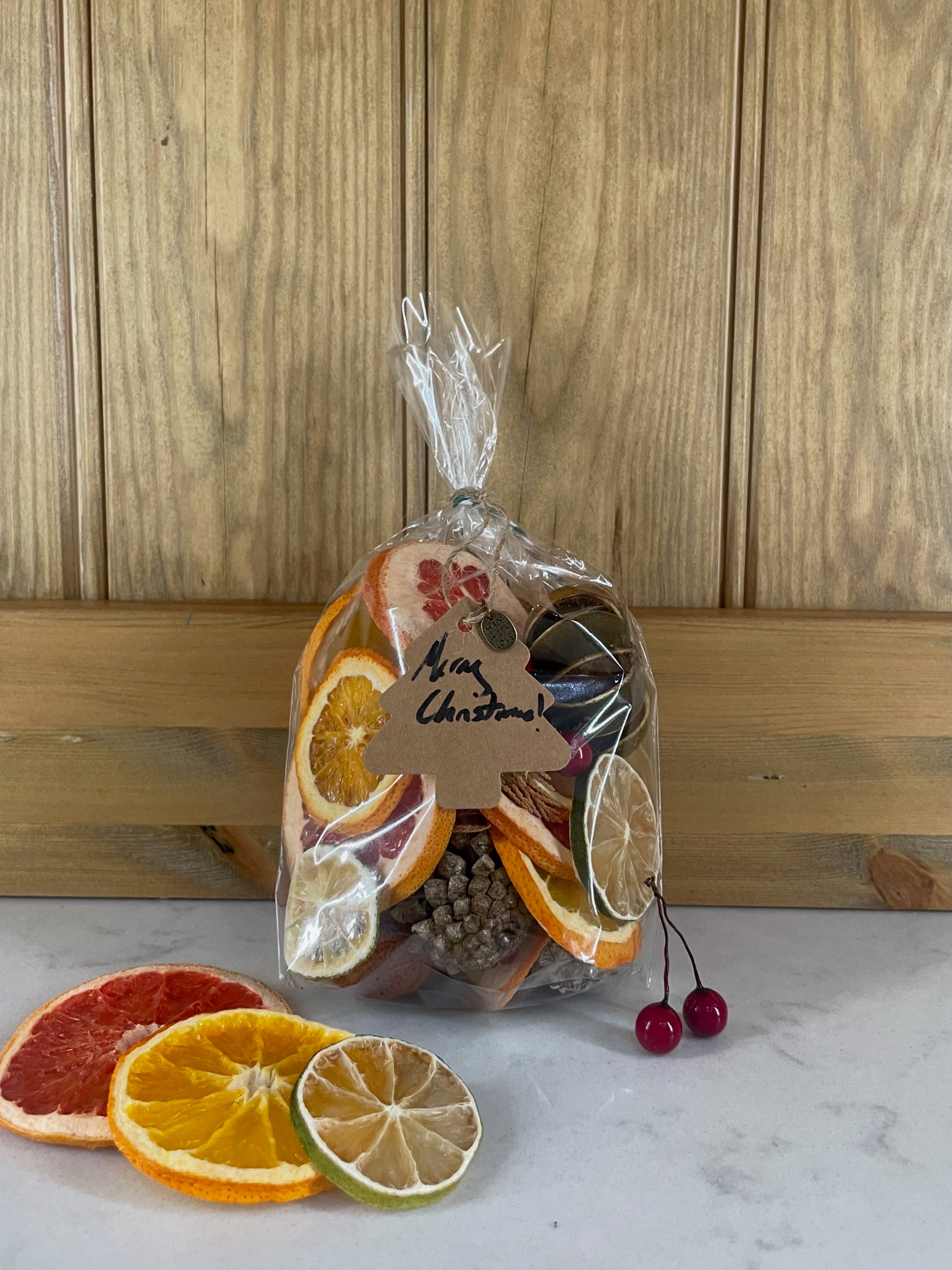 Handmade Festive Potpourri Bag – Natural Christmas Home Fragrance
